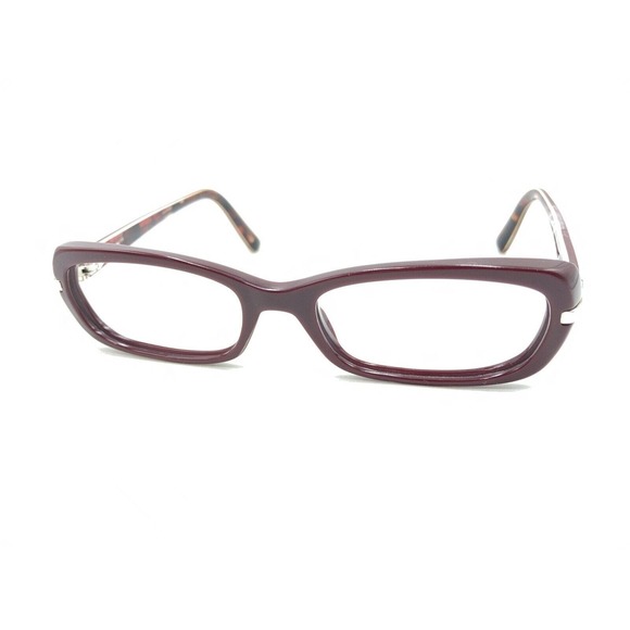 Prada VPR 13N ZXK-1O1 Dark Red Eyeglasses Frames 51-17 135 Italy Designer Women - Picture 8 of 12